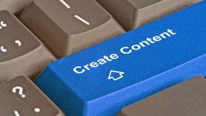 כפתור יצירת תוכן - שיווק באמצעות תוכן